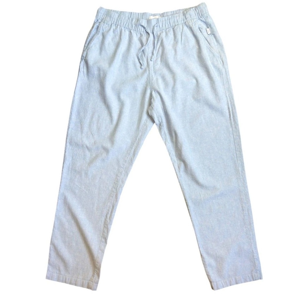 Men’s Onia Carter Linen Pants, Large.